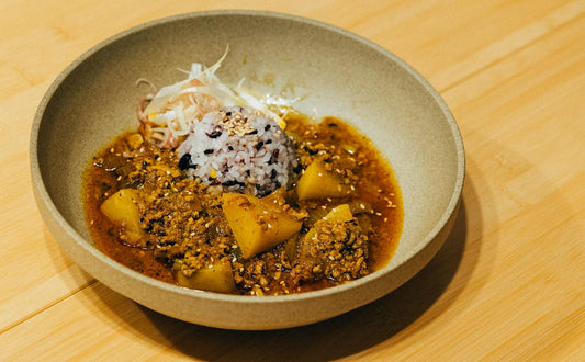 SN2で作る「まるごとカブカレー」