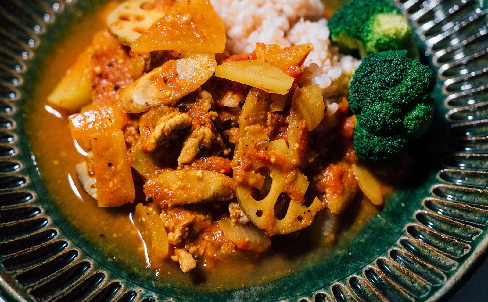 SN1で作る「免疫力アップな根菜カレー」