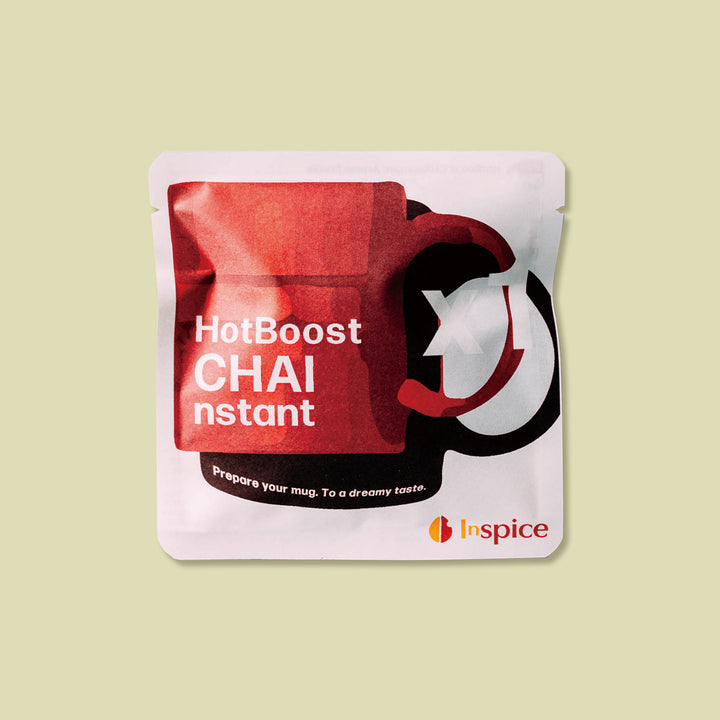 INSPICE HotBoost CHAInstant「ホットブーストチャイ インスタント」｜レンジで作れる本格スパイスチャイ（インスタント）