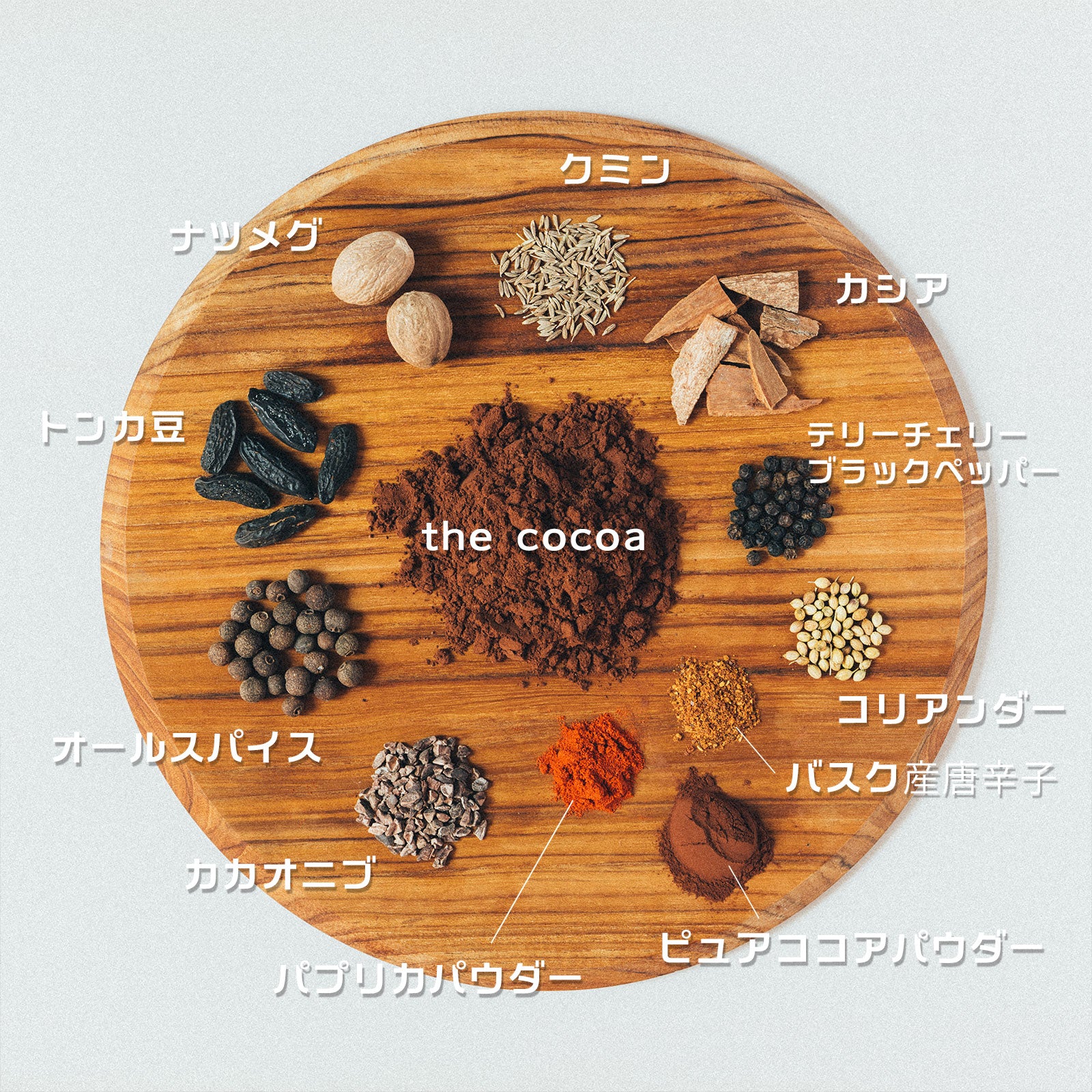 the cocoa「ハイカカオとスパイスのココア」／84g