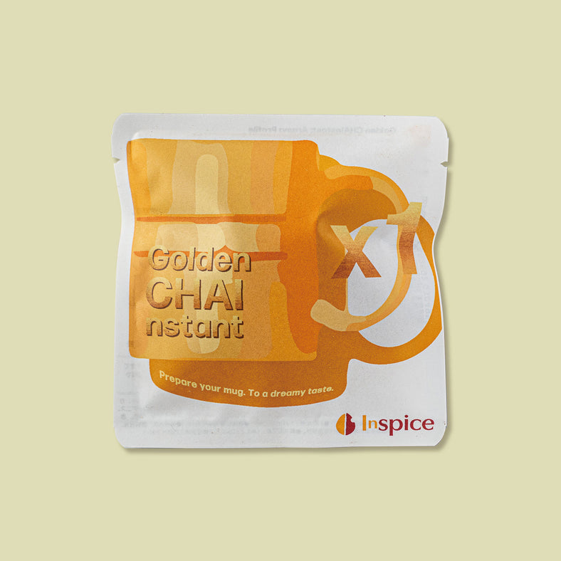 INSPICE Golden CHAInstant「ゴールデンチャイ インスタント」｜レンジで作れる本格スパイスチャイ（インスタント）