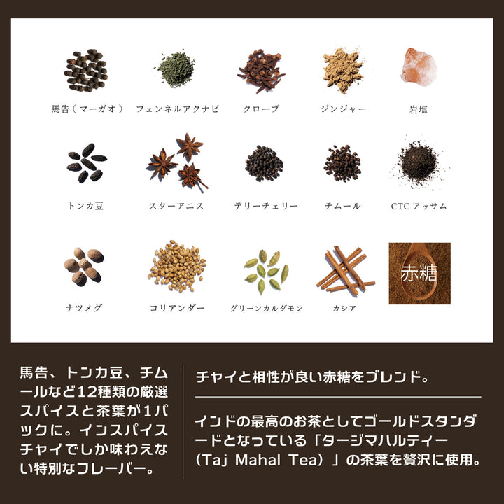 4 FLAVOR CHAInstant PACK「4フレーバー チャインスタント パック」