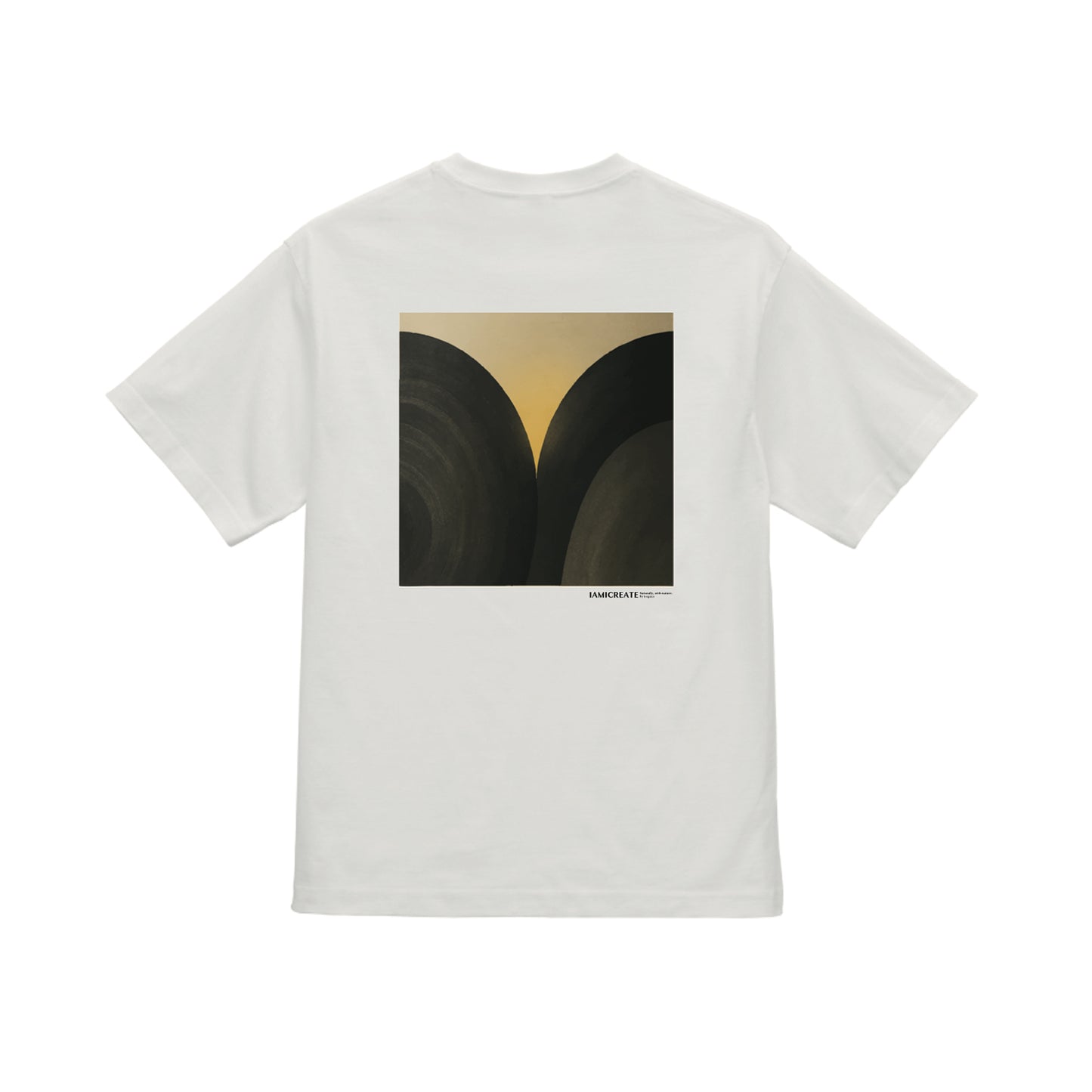 INSPICE Flare Line グラフィック Tシャツ「KASUMI GLOW」｜6.5オンス ファインジャージー