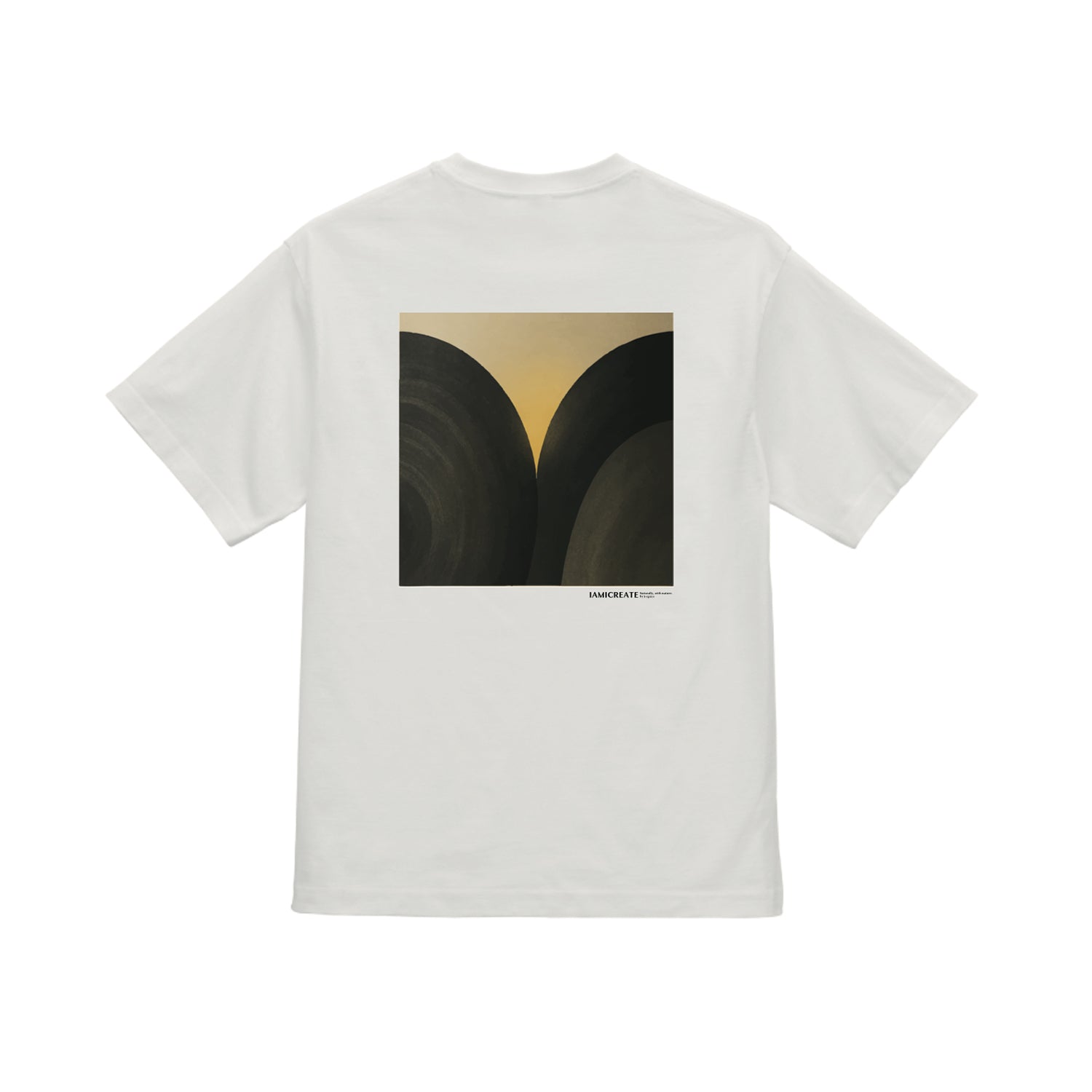 INSPICE Flare Line グラフィック Tシャツ「KASUMI GLOW」｜6.5オンス ファインジャージー