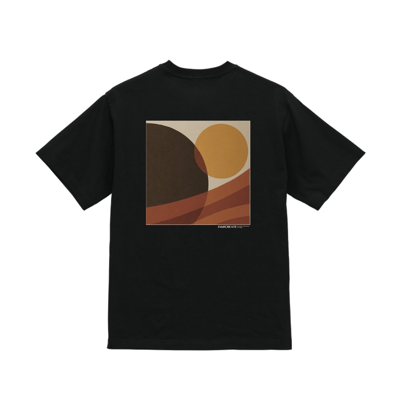 INSPICE Flare Line グラフィック Tシャツ「MELLOW FIRE」｜6.5オンス ファインジャージー